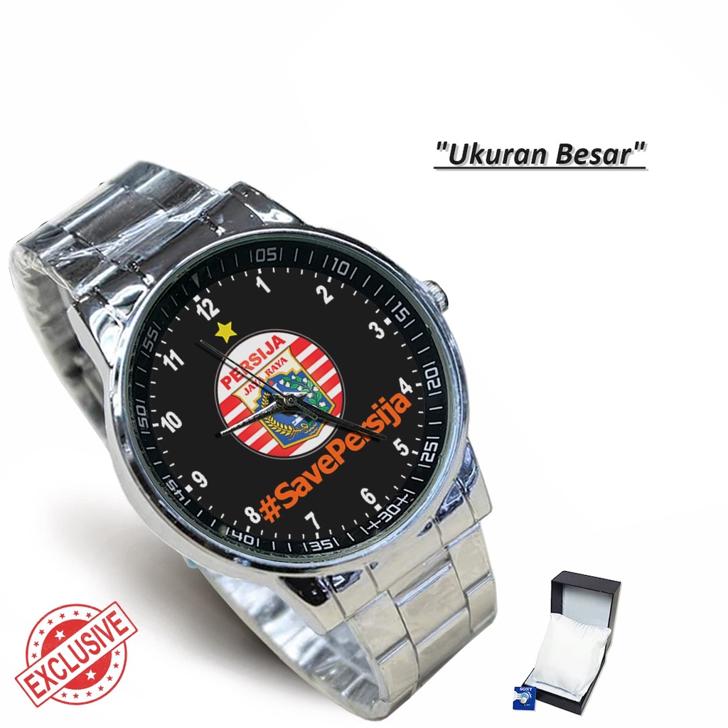 Jam Tangan Rantai Couple SAVE PERSIJA (Awesome)