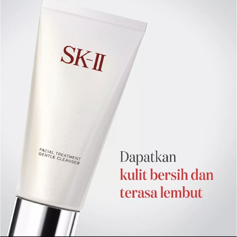 SK-II SKII Facial Treatment Gentle Cleanser 120gr sabun cuci muka FTGC