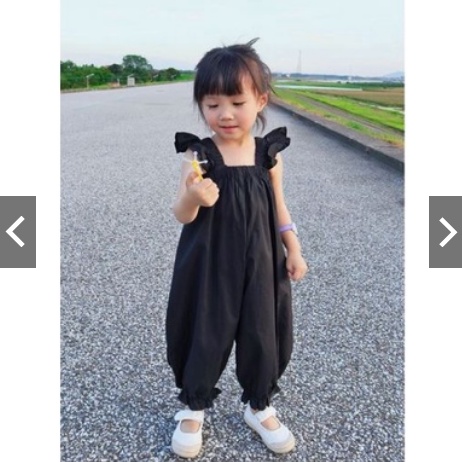 Jumpsuit Hanako Anak Korean Style / Jumpsuit Bahan Premium Crepe / Jumpsuit Anak 1-6 tahun Terbaru