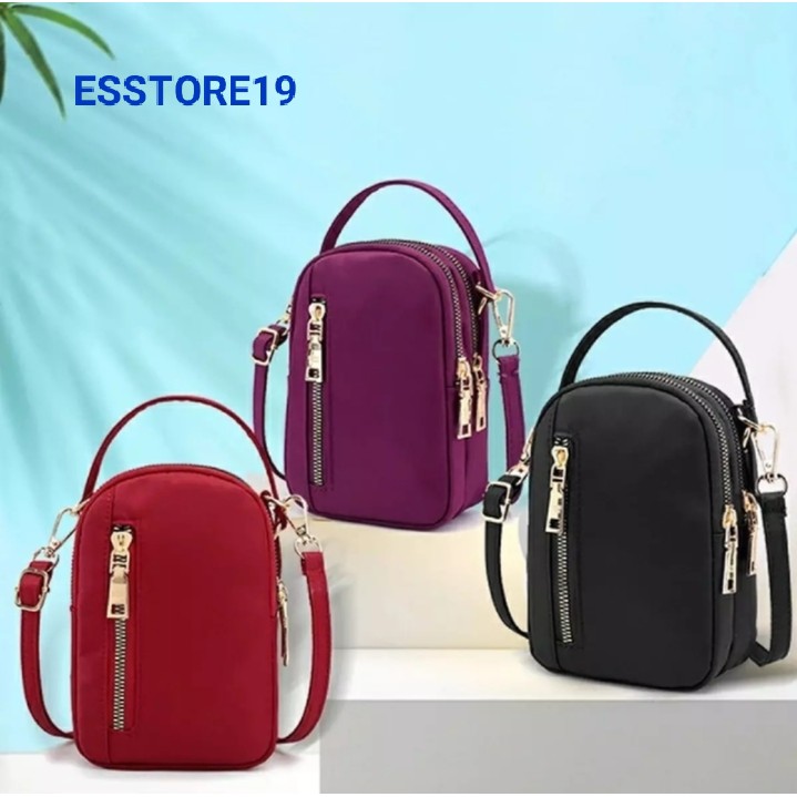ESSTORE19- Tas Selempang Wanita Mini (Model Chibao Kapsul) / Tas  Jingjing  HIGH QUALITY