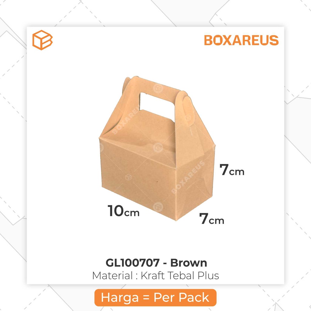 Gift Box Kotak Souvenir Box Gable Box Packaging | GL100707