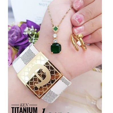 Titanium set perhiasan wanita r155