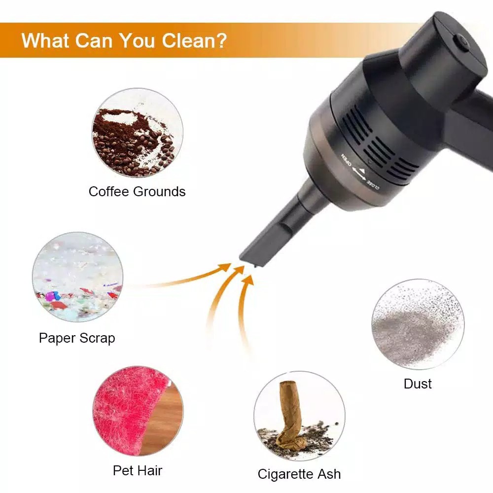Mini USB Vacuum Cleaner Computer Dust Collector Duster for Pet Car Laptop Keyboard Camera mobil