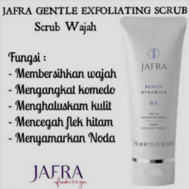 jafra exfoliating scrub