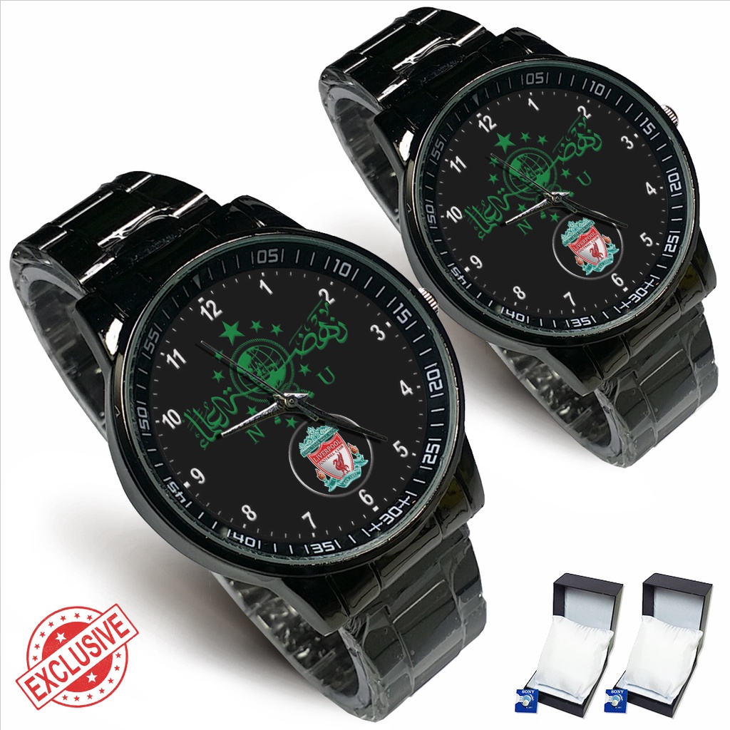 Jam Tangan Rantai Couple NU - LIVERPOOL (Mantul)