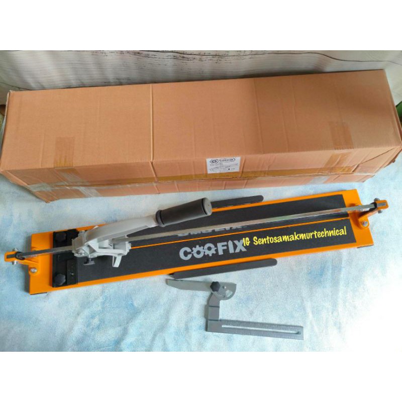 COOFIX 80 CM Alat Potong Granit Keramik Manual Tile Cutter 80cm