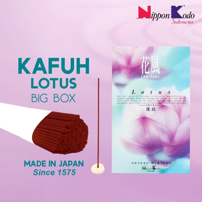 Dupa/Hio Harum Wangi Aromatherapy Jepang Nippon Kodo Ka-fuh Big Box