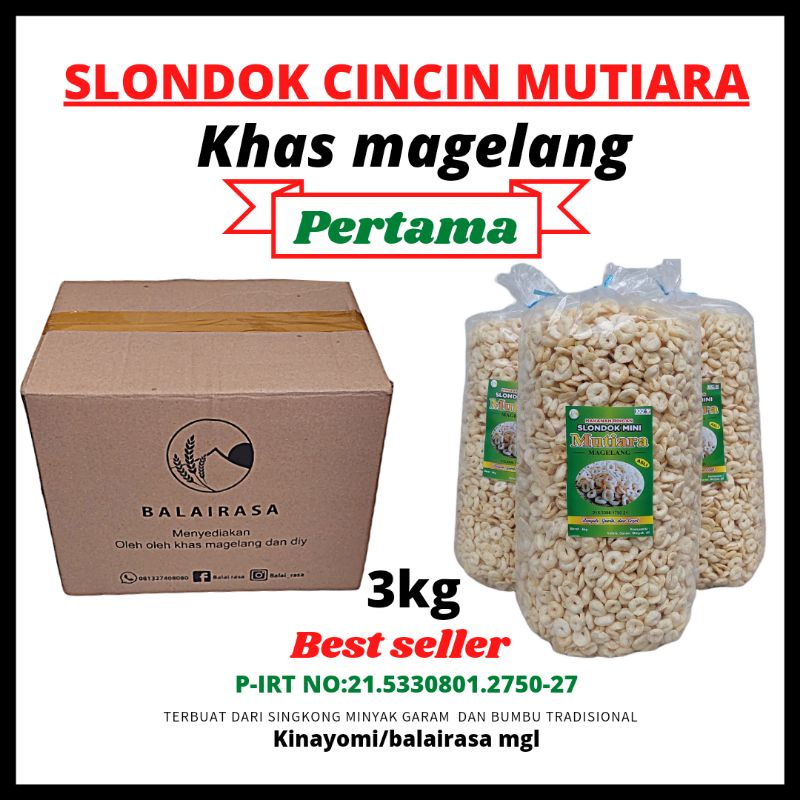 

star slondok cincin mutiara khas magelang 3kg