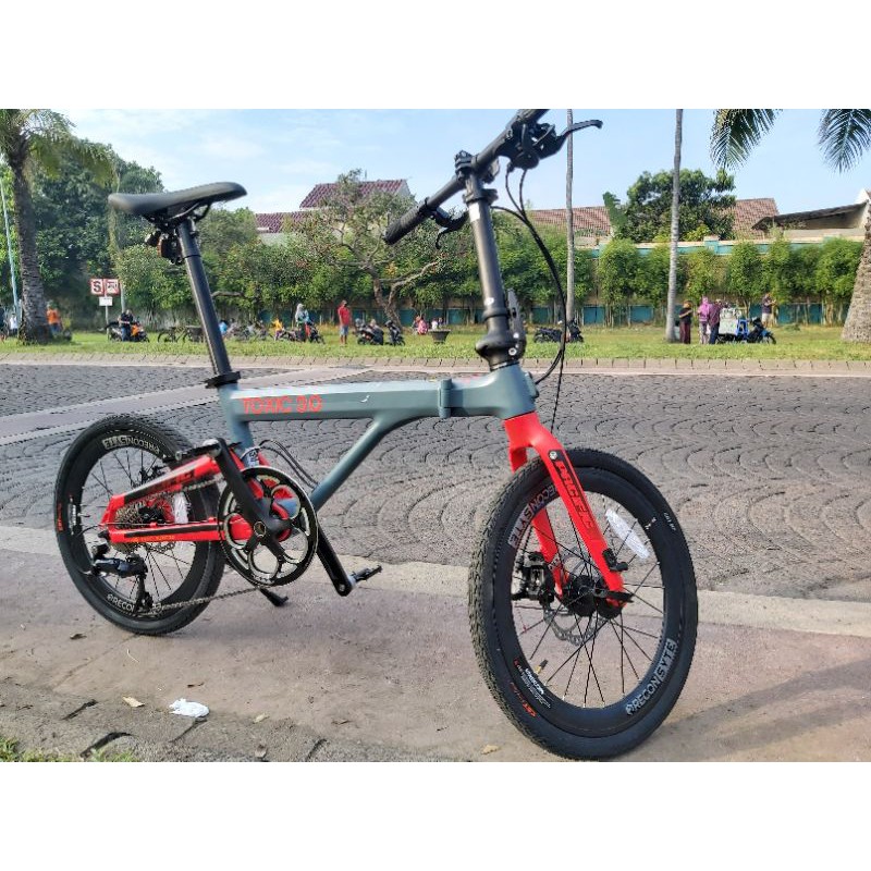 Sepeda lipat pacifik toxic 3.0