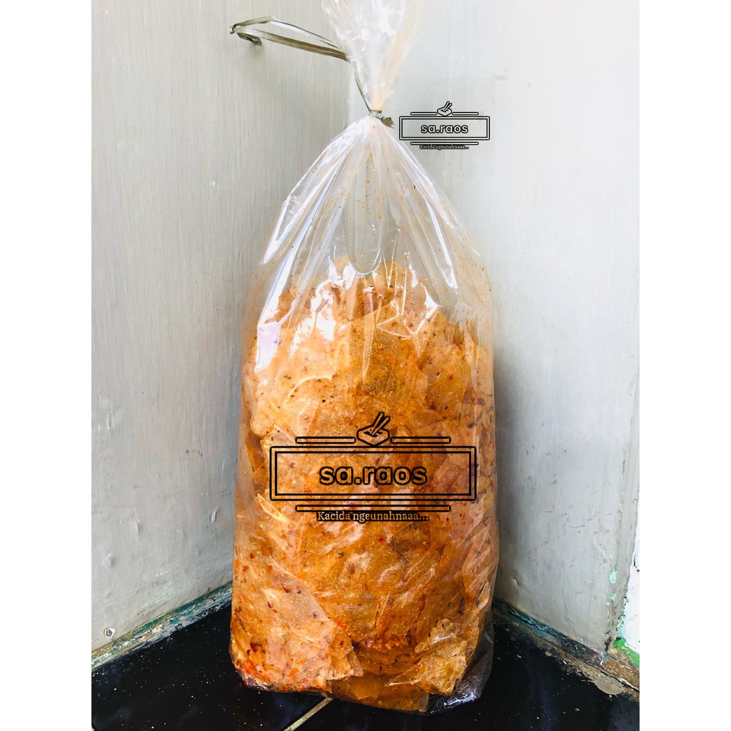 

keripik kaca kripca kripca murah kripca pedas keripik kaca terlaris kripca termurah kripca best seller kripca daun jeruk Kripca 1kg/kilo!!