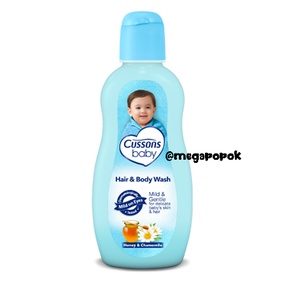 Cussons Baby Hair &amp; Body Wash Mild Gentle 100ml/200ml/megapopok