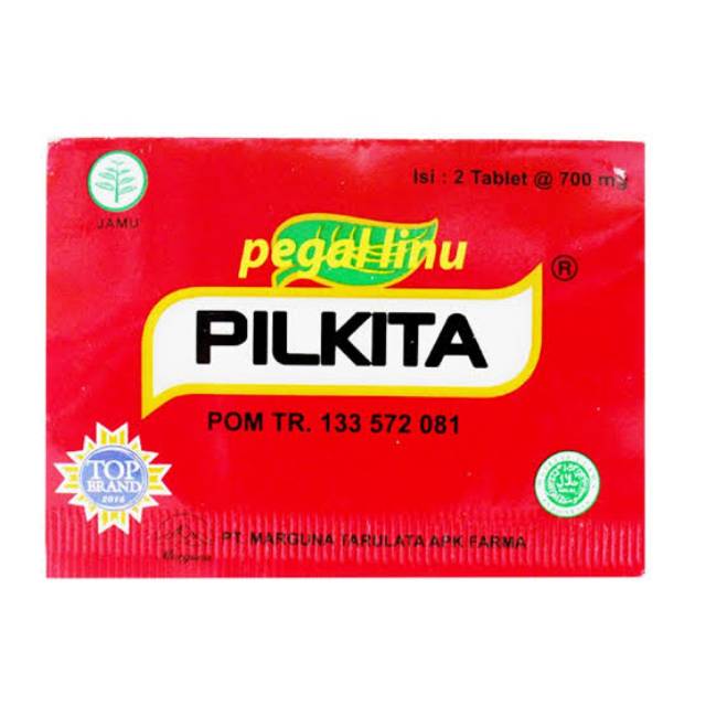 Pilkita strip isi 2 tablet ORIGINAL-BPOM