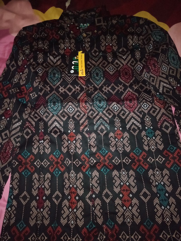 Kemeja Batik Songket Best Seller Lengan Panjang Batik Songket Batik Panjang Pria