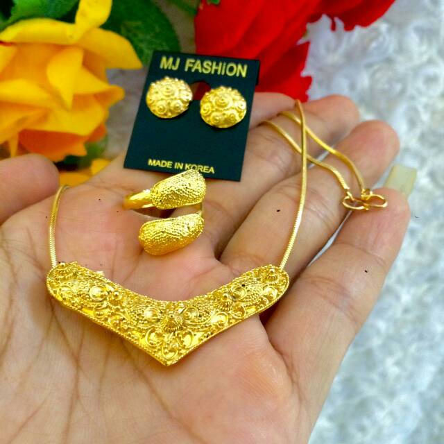 Set kalung minang Alpaka