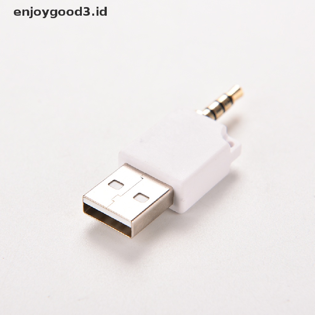 (Rready Stock) Adaptor Converter Jack Audio 3.5 mm Male Ke USB 2.0 Female (ID)