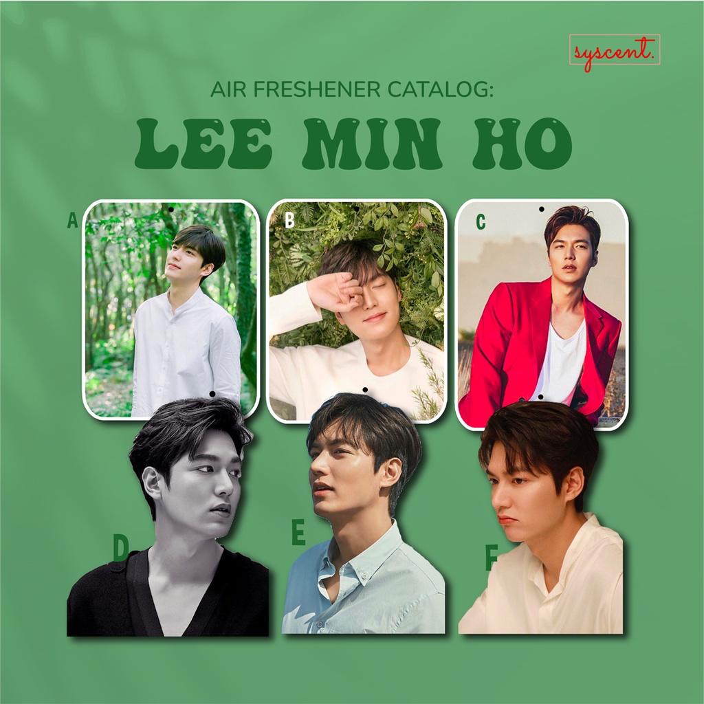 SYSCENT Air Freshener LEE MIN HO | Parfum Mobil / Pewangi Ruangan / Pewangi Mobil / Pengharum Mobil |