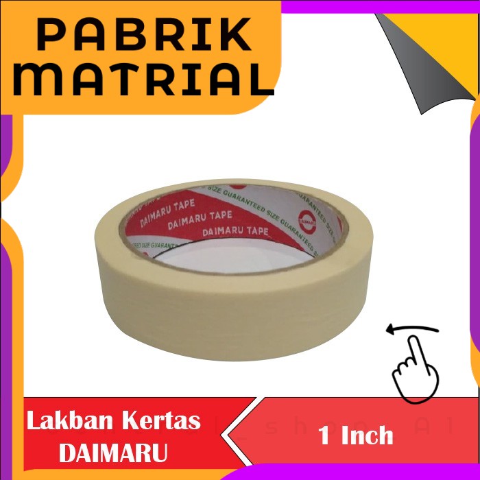 

alat MASKING TAPE LAKBAN KERTAS SOLASI KERTAS SOLATIP KERTAS DAIMARU TUKANG Perkakas TOOLKIT Set COD