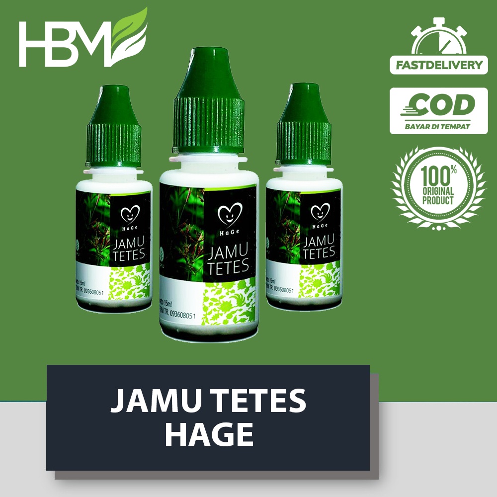 JAMU TETES HAGE UNTUK SEGALA PENYAKIT ORIGINAL