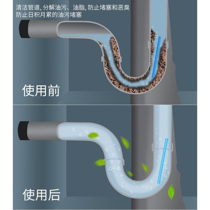 (KIM) Stik Pembersih Saluran Air Mampet dan Penghilang Bau