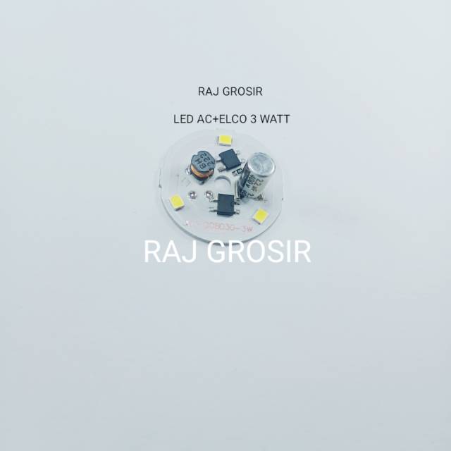 Led AC 220 Volt Plus Elco 3 Watt