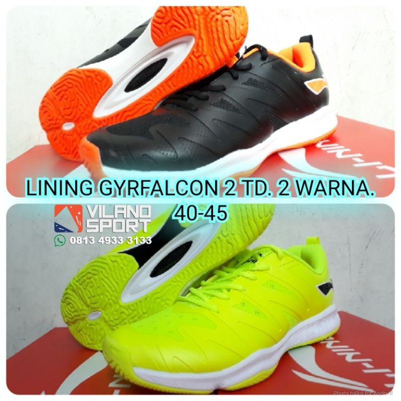 SEPATU BADMINTON LINING GYRFALCON  2 TD