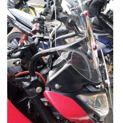Breket Visor Dudukan Visor Custom Motor Pulsar NS200