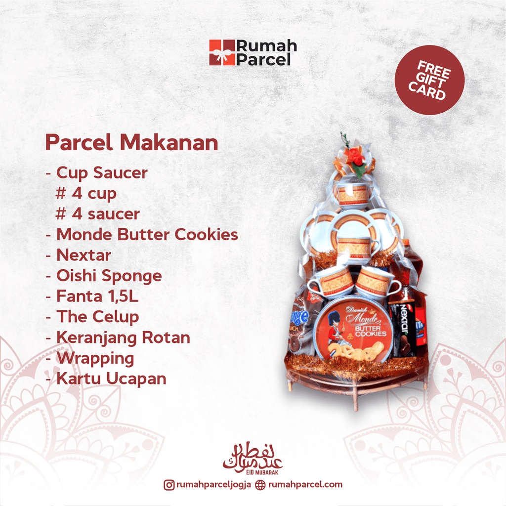 

Parcel Lebaran/ Parcel Jogja/ Parcel Idul Fitri/ Jogja Parcel/ Parcel Ramadhan/ Paket Parcel