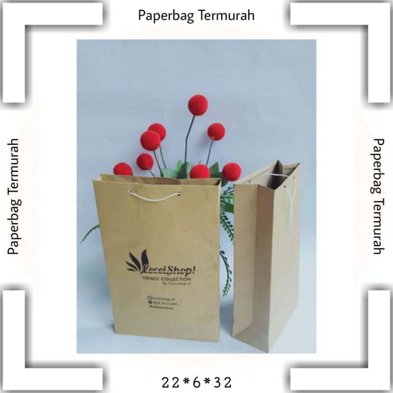 

PAPERBAG KERTAS JUMBO 22*6*32 PLUS SABLON