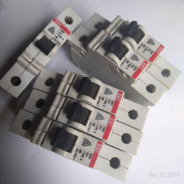 MCB BBC Hitam 6A, 10A, 16A