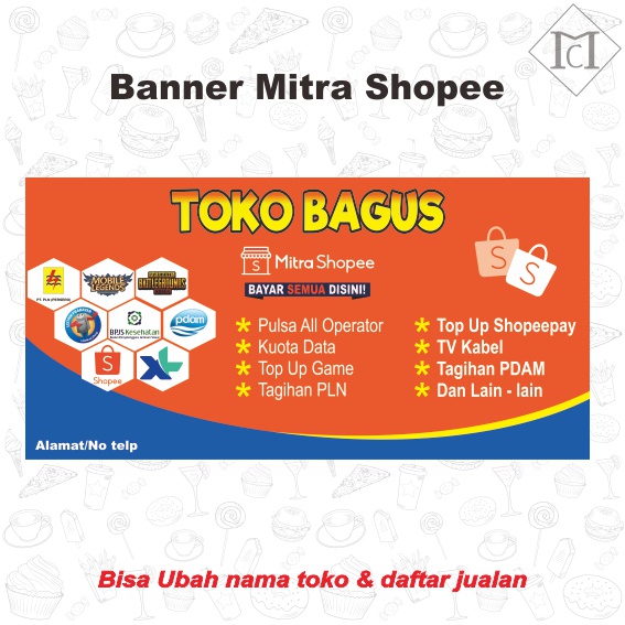 BANNER SPANDUK MITRA SHOPEE