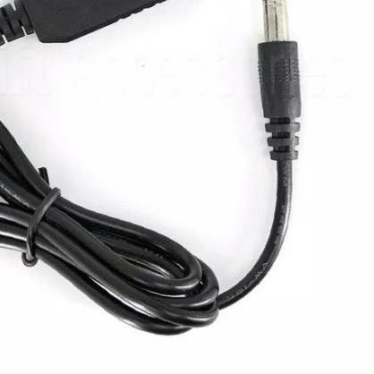 Kabel usb dc step up 5 volt to 12 volt