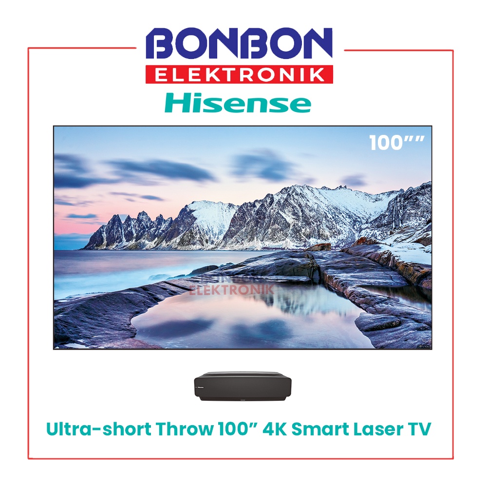 HISENSE 4K Smart Laser TV HE100L5F Ultra-short 100 Inch / 100L5F