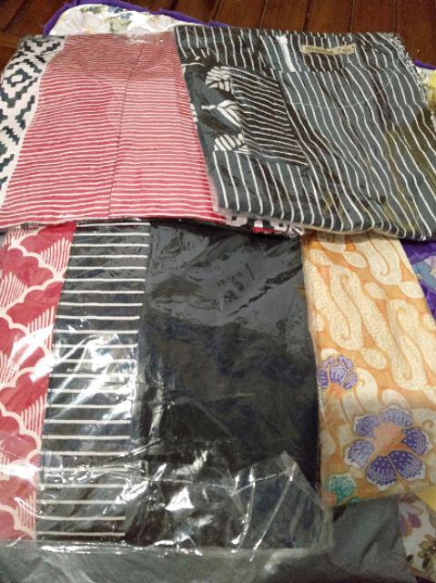 Tunic Sasilia Dress Batik Wanita Tenun Toraja Katun Premium Seragam Warna Modern Cewek