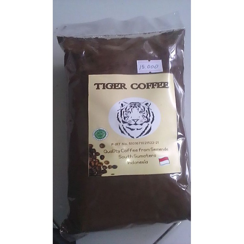 

Kopi bubuk robusta berkualitas TIGER COFFE