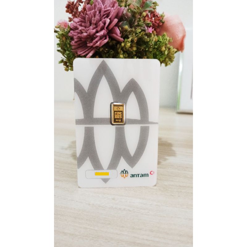 Emas Antam 0.5gr, Emas 24K Antam LBMA
