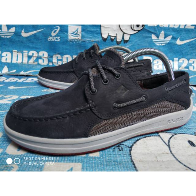 Sperry Topsider Gamefish 3 Eye Knit Original + FREE Kaos kaki