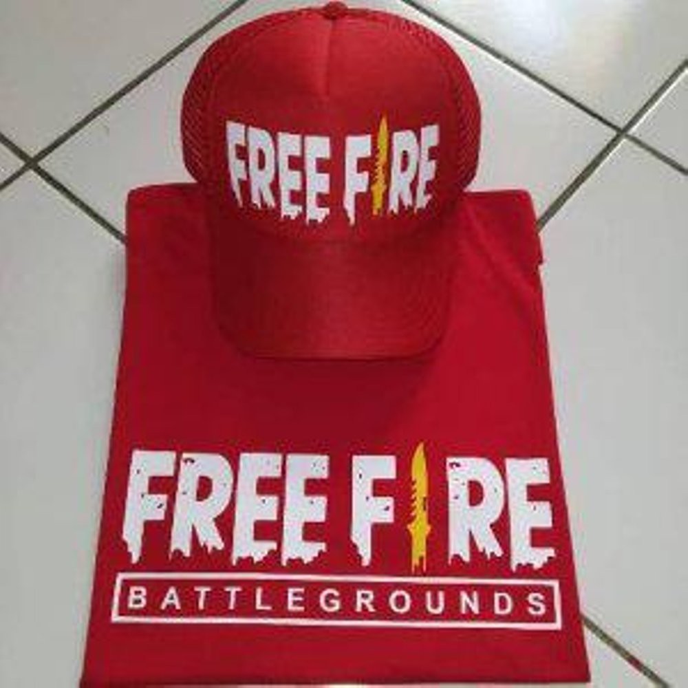 KAOS COMBED 30S BAJU TSHIRT FREE FIRE 1 BARIS