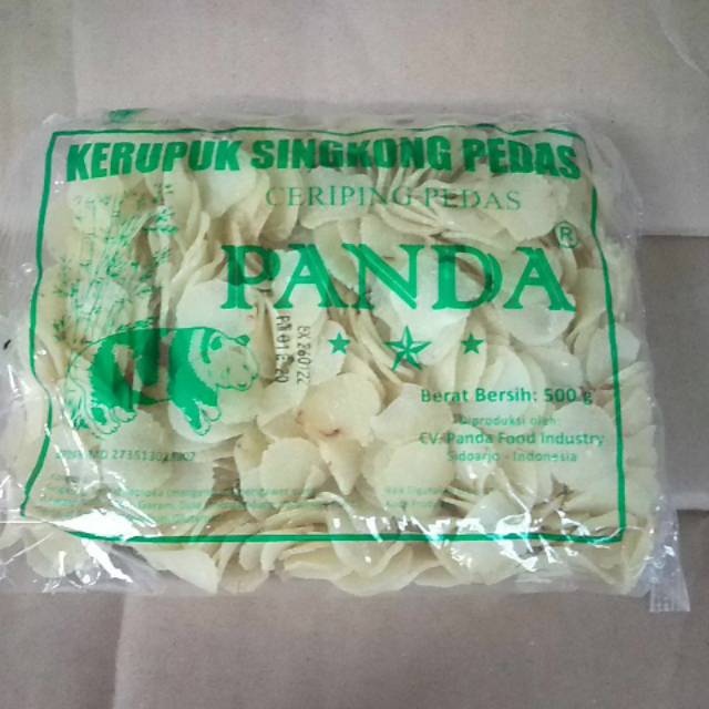 

kerupuk singkong pedas