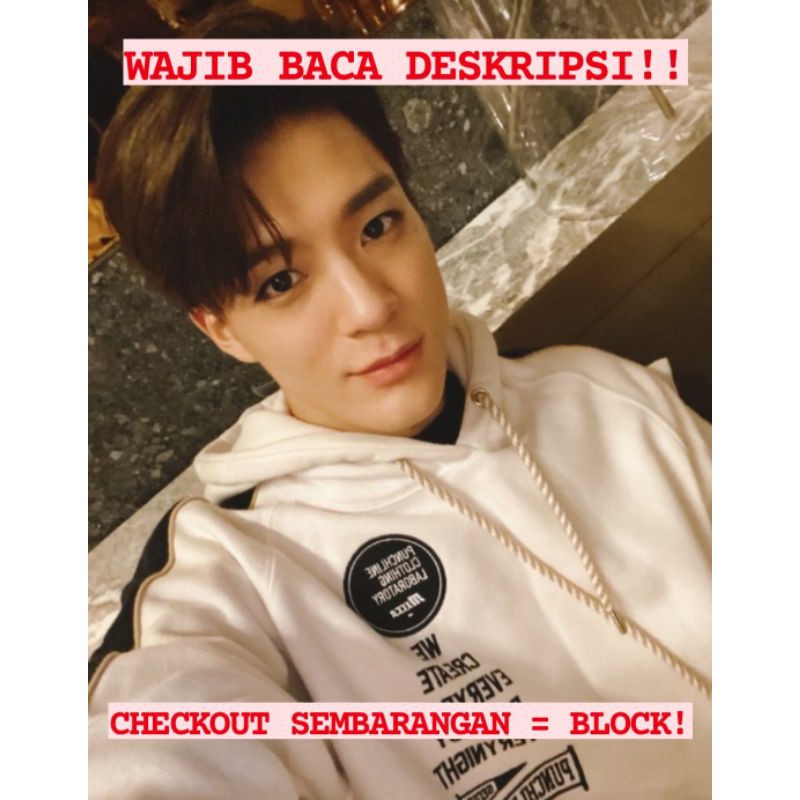 ‼️WAJIB BACA DESKRIPSI‼️ NCT JENO PUNCHLINE HOODIE ORIGINAL