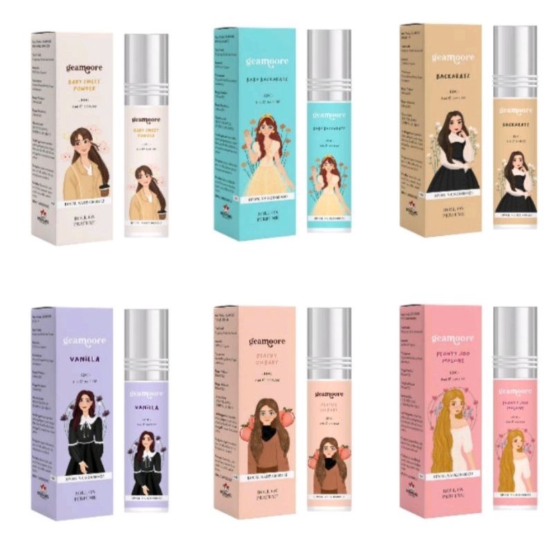 GEAMOORE PARFUME ROLL ON INSPIRED BY GEAMOR PARFUM ADDICTED SERIES