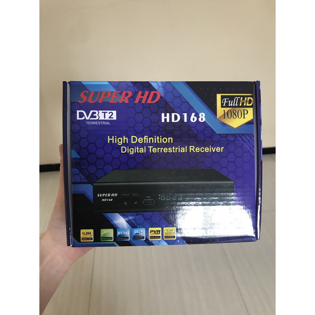 Set Top Box Digital Super HD Digital DVBT2 Power by Gardiner