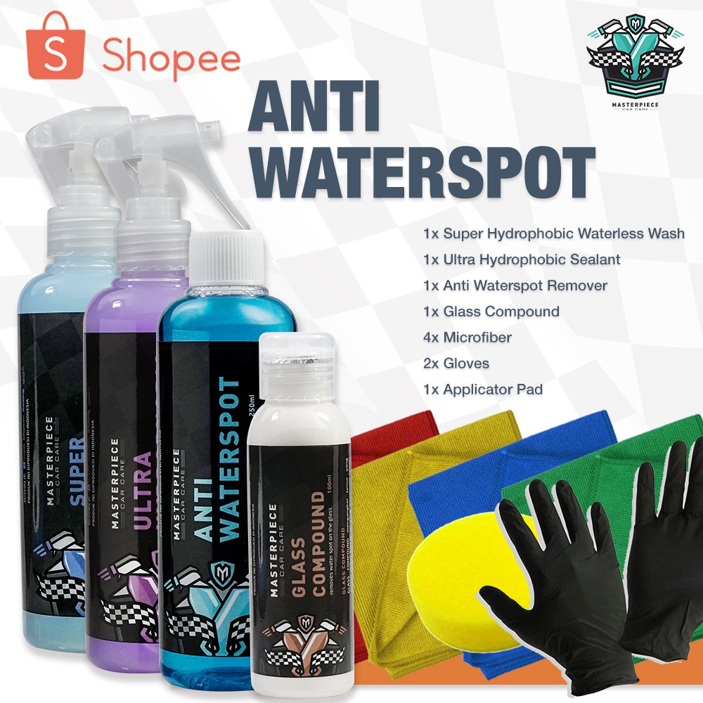 Anti Water Spot for Glass and Body Paket Pembersih Jamur 