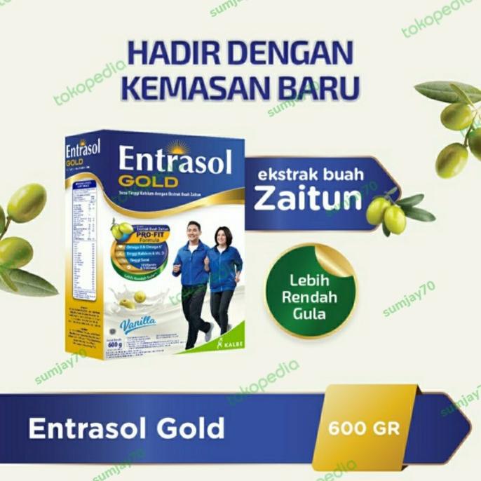 

Entrasol gold vanila 600gr