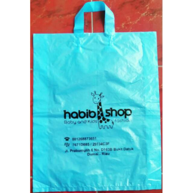 

Cetak plsatik soft handle extra jumbo