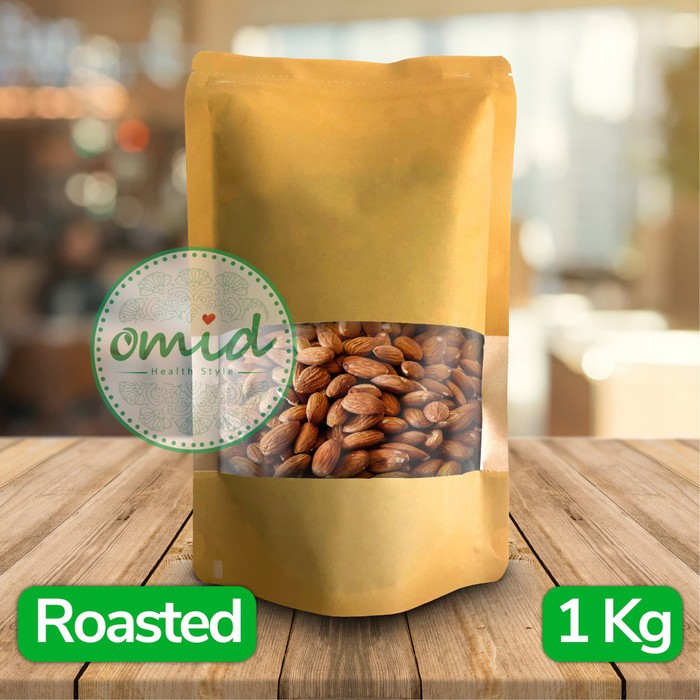 

Almond No Shell Roasted | Kacang Almond Kupas Panggang | 1 kg | Original 100% Natural