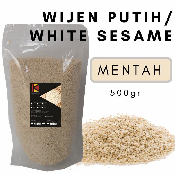 

Terbaru Biji Wijen Putih Mentah - Raw White Sesame Seed 500Gr