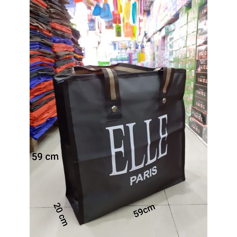 TAS PASAR RING UKURAN 59 x 59 x 20 cm / TAS BAHAN BERMEREK