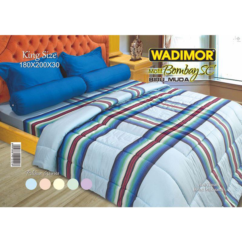 SPREI WADIMOR - MOTIF BOMBAY SOFT (Langsung Dari Pabrik)