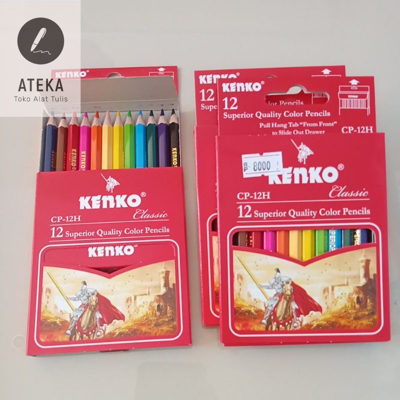 

PENSIL WARNA KENKO (Pendek)