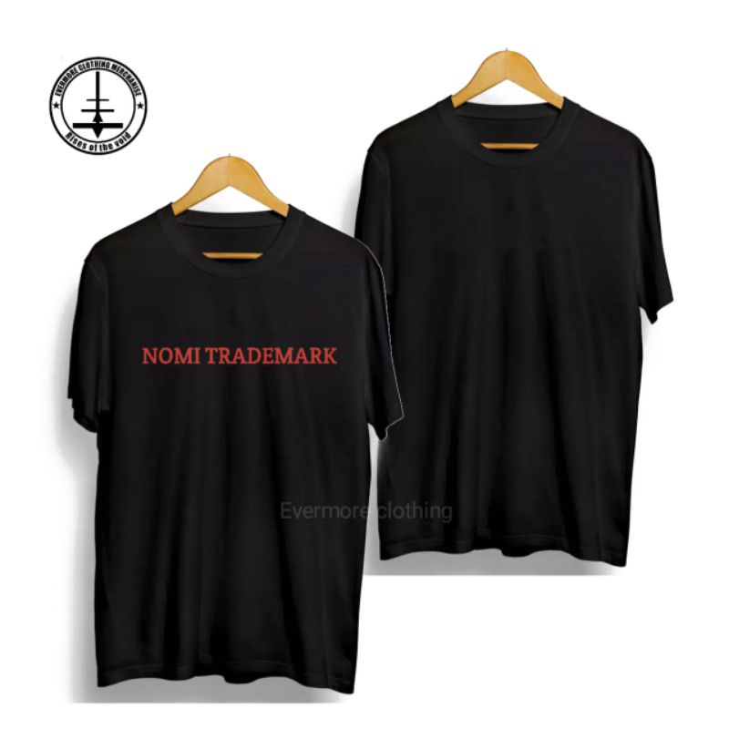 KAOS NOMI TRADEMARK KAOS DISTRO BAJU BRAND PREMIUM  CODE 3486